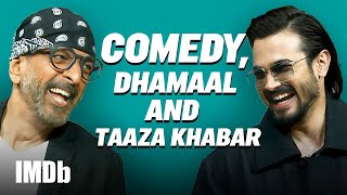 Bhuvan Bam amp Javed Jaaferi Taaza Khabar The Journey From Comedy to Serious Roles amp More  IMDb [upl. by Shannan]