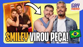 SMILEY um batepapo gostoso e safado com elenco da PEÇA no Brasil │ GAY NERD [upl. by Rooker169]