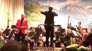 Gondellied Johann Strauss  Tenor Bernd Neve 40 Jahre Orchestervereinigung Oberallgäu [upl. by Christa]