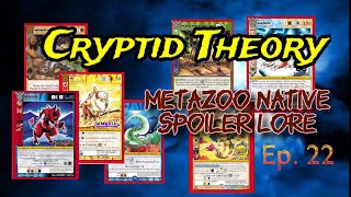 Cryptid Theory MetaZoo Native Spoiler lore [upl. by Elcin]