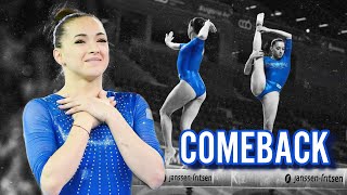 Larisa Iordache Comeback Beam Routine For Tokyo 2021 68 [upl. by Arries]