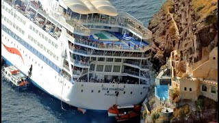 TOP 10 GIANT CRUISE SHIPS DEADLY CRASHING DURING FIERCE WAVES IN HURRICANE amp STORM [upl. by Ploch595]