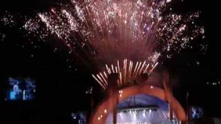 Death Cab for Cutie  fireworks finale Transatlanticism live  Hollywood Bowl w LA Phil  70509 [upl. by Asirret]