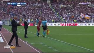 Lincroyable entrée de Francesco Totti pour sa dernière avec la Roma [upl. by Cesaro]