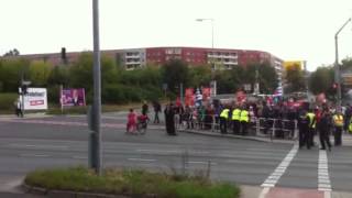 Protest in Hellersdorf [upl. by Preiser810]