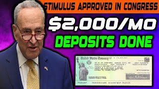 NEW BILL APPROVED 2000 NEW DIRECT DEPOSIT DONE  EXACT DATES CONFIRMED BY BIDEN FOR SSI SSDI amp VA [upl. by Lottie]