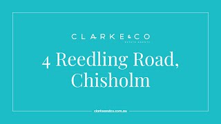 4 Reedling Road Chisholm [upl. by Harley]