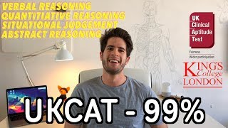 HOW I SCORED IN THE 99TH PERCENTILE ON THE UCAT EVERYTHING YOU NEED TO KNOW  KharmaMedic [upl. by Tnahsarp]