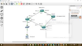 Internet FailoverIPSLA on Single Router using Dual ISPFull Video [upl. by Enna]