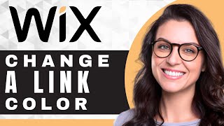 How to Change a Link Color on Wix  Wix Tutorial [upl. by Thorin]