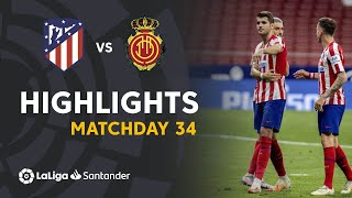 Highlights Atletico Madrid vs RCD Mallorca 30 [upl. by Harts]