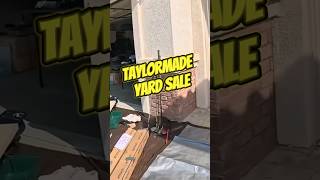 Taylormade golf club yard sale golf taylormade golftips golfdeals golfwrx [upl. by Calvin98]