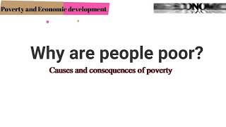 What causes poverty in many developing countries [upl. by Carey]