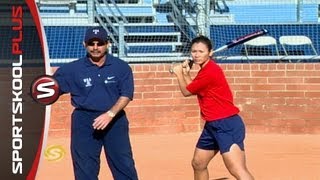 How to Hit a Softball with Mike Candrea [upl. by Esyli332]