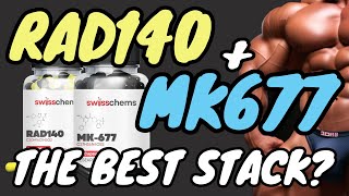 RAD140  MK677  THE BEST SARMS STACK FOR LEAN GAINS [upl. by Strohben95]