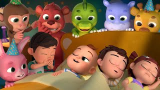 Ten In The Bed 🎉 Happy Birthday Version  Almama Kids Songs amp Nursery Rhymes [upl. by Itnavart]