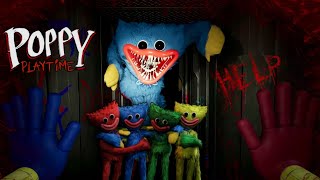 POPPY PLAYTIME HORROR GAME  GAMEPLAY [upl. by Blanch]