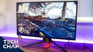 ASUS PG258Q 240hz Gaming Monitor REVIEW  2017 [upl. by Ytte841]