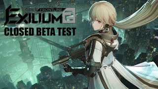 GIRLS FRONTLINE 2 EXILIUM CBT  Probamos la Beta Cerrada Global [upl. by Airemahs]