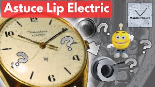 Astuce pour le changement de pile sur les Lip electric  💡Mouvement R148  R184 [upl. by Nahtanohj]