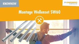 Rolladen Wellenset SW60 Montage 3TMOTORS [upl. by Barboza]