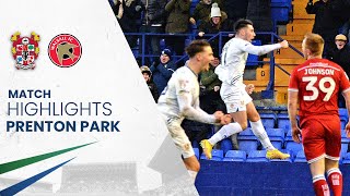 Match Highlights  Tranmere Rovers v Walsall [upl. by Rodge]