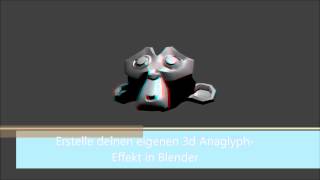 Blender  free Download 3d Anaglyph Effekt [upl. by Nowell976]