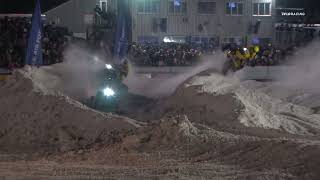 Snocross Round 13 Pro Lite Highlights  Elk River MN [upl. by Salinas733]