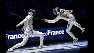 CIP 2022 Individual Mens Foil Fencing Finals Highlights [upl. by Bush]