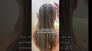 Tratamento capilar Hair Therapy [upl. by Einaffets]