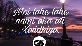 Moi lahe lahe nami oha ati xondhiya  Pahoroni new Assamese song  Gariyash Sut [upl. by Audwin]