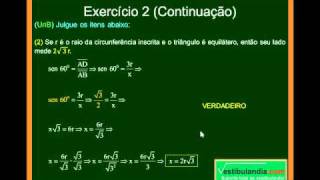 Matemática  Aula 38  Triângulos  Pontos Notáveis  Parte 2  Final [upl. by Roselba275]