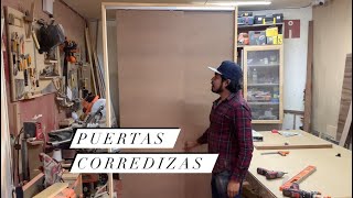 Como instalar PUERTAS CORREDIZAS para closet Ducloset simple Ducasse [upl. by Mel]