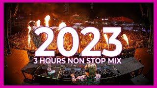 New Year Mix 2023  Best Mashups amp Remixes Of Popular Songs 2022 🎉  3 HOURS NON STOP DJ DANCE MIX [upl. by Anisirhc]