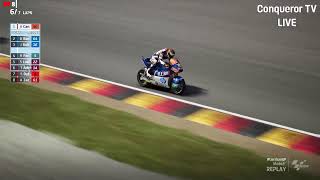 Race Moto2 Sachsenring GermanGP 2024 [upl. by Swamy]