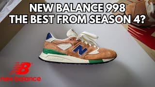 New Balance 998 quotOrange with Royalquot  Best From Season 4 [upl. by Otrebliw]