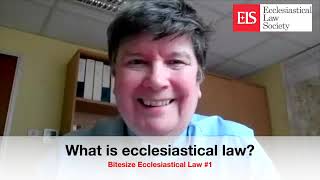 What is ecclesiastical law Bitesize Ecclesiastical Law 1 [upl. by Shakespeare]