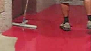 ConcreteArtisanscom  Ardex Pandomo Red floor [upl. by Ethbin456]