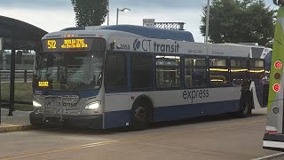 CTtransit 2020 New Flyer Industries XD40 2053 Ride on route 511 [upl. by Fiske549]