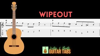 The Surfaris Wipeout GUITAR TAB [upl. by Jon]