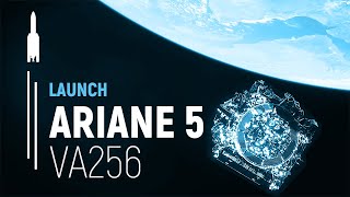 Flight VA256 – James Webb Space Telescope  Ariane 5 Launch  Arianespace [upl. by Targett137]