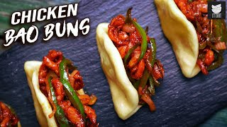 Chilli Chicken Bao Buns  How to make Bao Buns  Chef Varun Inamdar  Get Curried [upl. by Kudva]