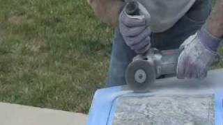 How to Cut amp Polish Granite Countertop DIY  Undermount Sink [upl. by Lief]