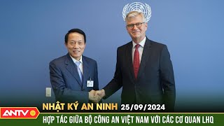 Tăng cường hợp tác giữa Bộ Công an Việt Nam với các cơ quan LHQ  Nhật ký an ninh ngày 259  ANTV [upl. by Latouche]