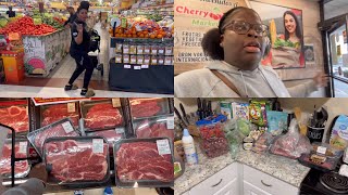 VLOG SHOP WITH TIONA JAI AT CHERRY VALLEY MEAT MARKET FOR MEATS ON A BUDGET  GROCERY HAUL [upl. by Swehttam]