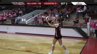 Top Plays Neligh Oakdale vs Creighton 100819 [upl. by Ajax644]