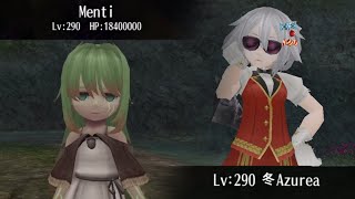 Toram Online  Revenir Test VS Menti Lv290 Hard [upl. by Nevlin324]