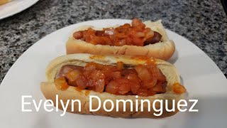 How to make Onions in Sauce for Hot dogs [upl. by Nwahsyar100]