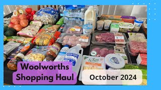 Woolworths Weekly Shopping Haul  29 October 2024 [upl. by Nava724]