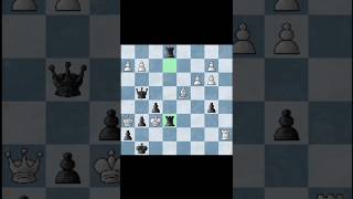 Masterful Rook Pin Leads to Unstoppable Checkmate chesstactics chess checkmate [upl. by Martinson]